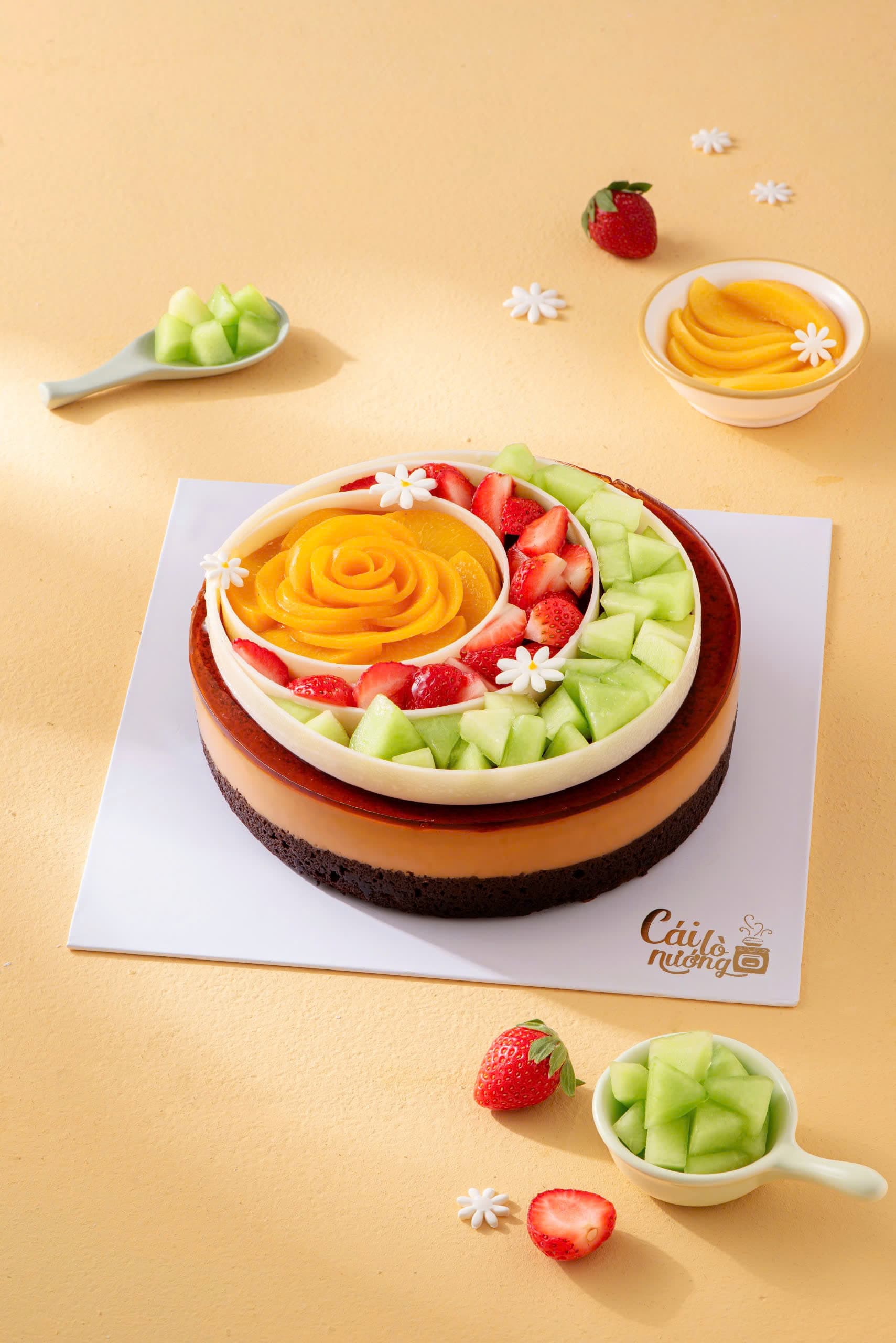 Bold Charming - Bánh Flan Gato Trà Thái đỏ