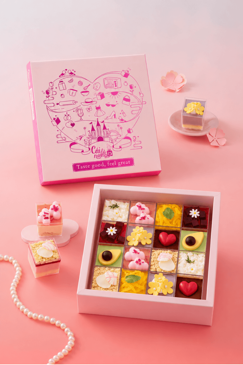 Hộp Sweetbox Signature Pink (Hồng) 16