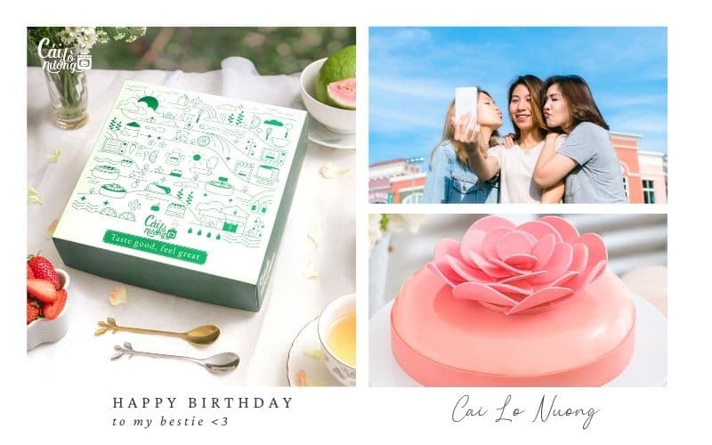 Gợi ý các mẫu bánh sinh nhật cho bạn thân nữ cực đáng yêu