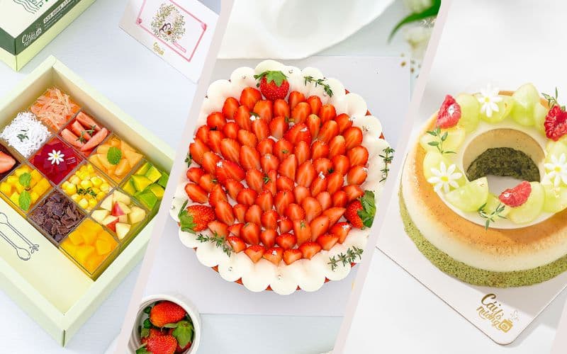 Bánh sinh nhật hoa quả tươi tại TP HCM: Đặt bánh giao nhanh!