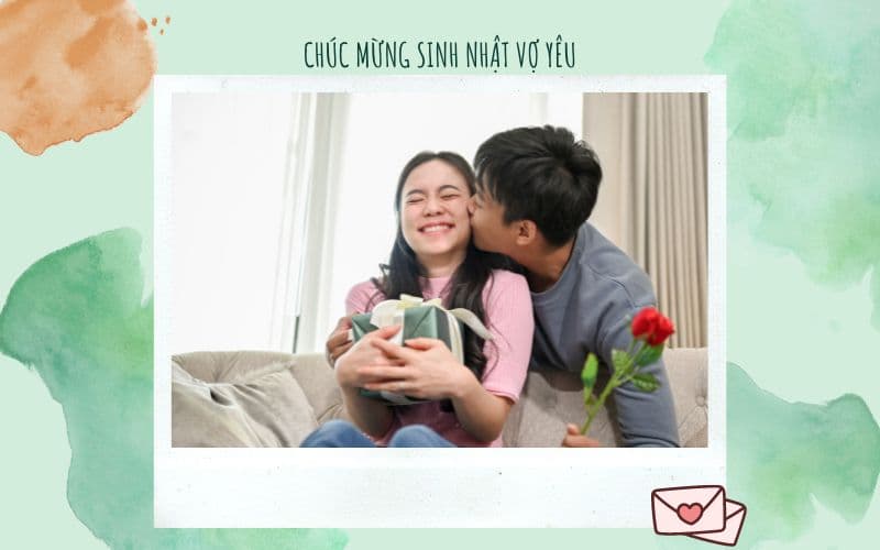 Lời chúc sinh nhật vợ yêu ngọt ngào khiến trái tim nàng tan chảy