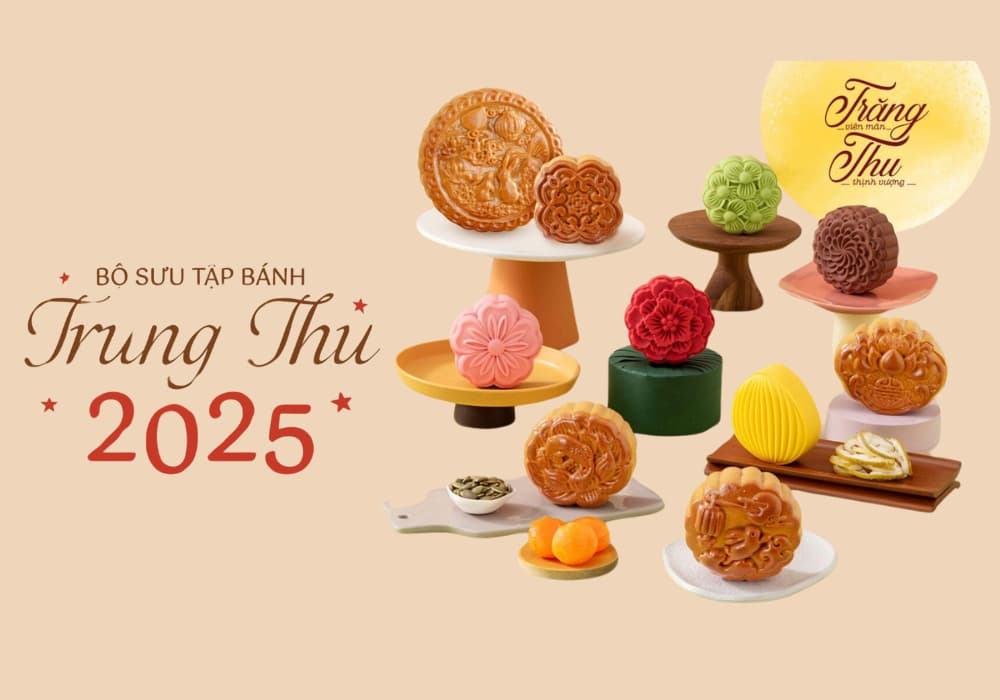 8 mẫu bánh Trung thu cao cấp tặng người thân, đồng nghiệp, đối tác