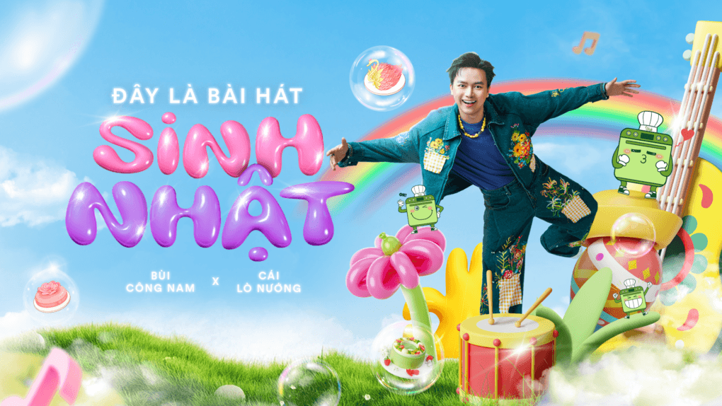 Chính thức ra mắt siêu phẩm giữa Cái Lò Nướng và Bùi Công Nam: ĐÂY LÀ BÀI HÁT SINH NHẬT