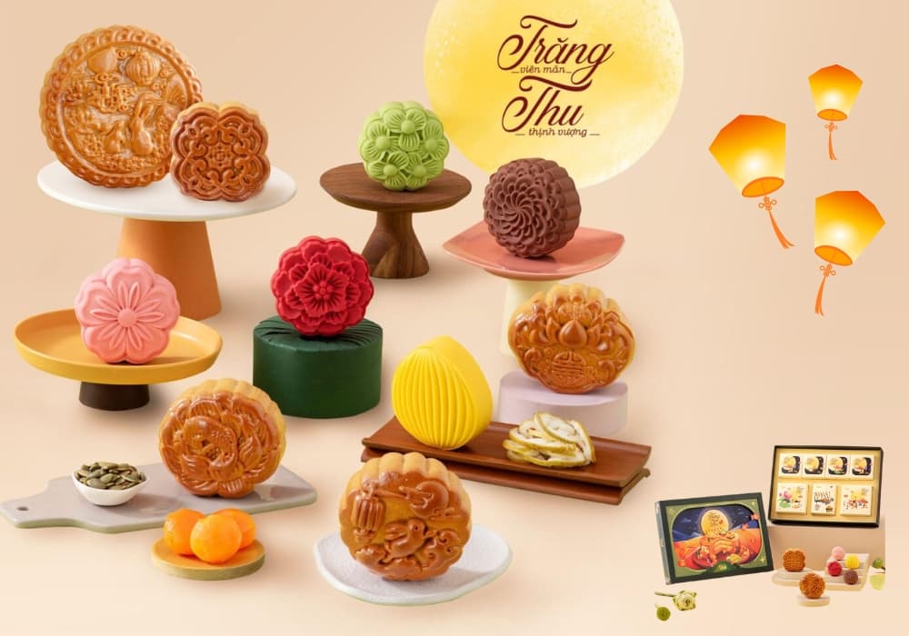 Các loại bánh Trung thu hiện đại 2025 và địa điểm mua uy tín