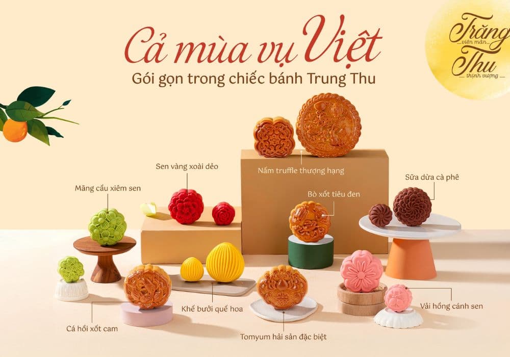 Bánh Trung Thu vị mới 2025: Khám phá hương vị độc đáo từ Cái Lò Nướng