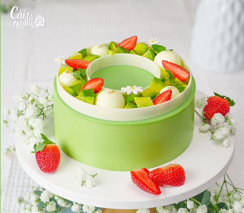 Bánh mousse bơ tặng sinh nhật bố