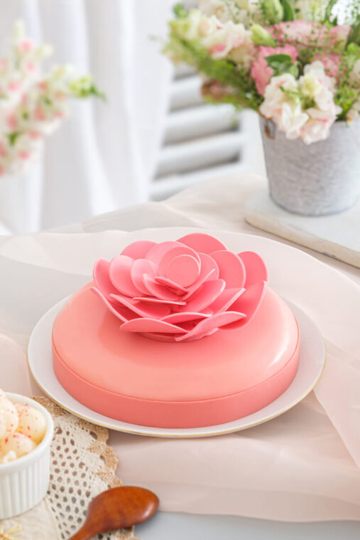 My Muse – Entremet Ôlong Vải Hoa Hồng