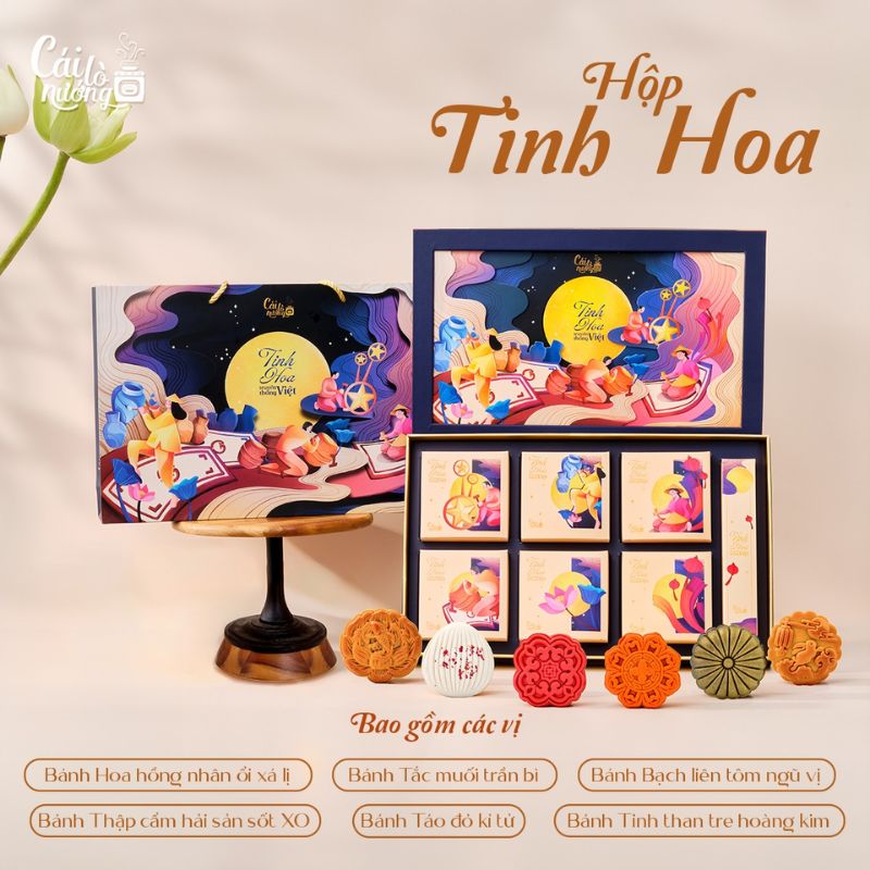 Hộp bánh Trung thu cao cấp