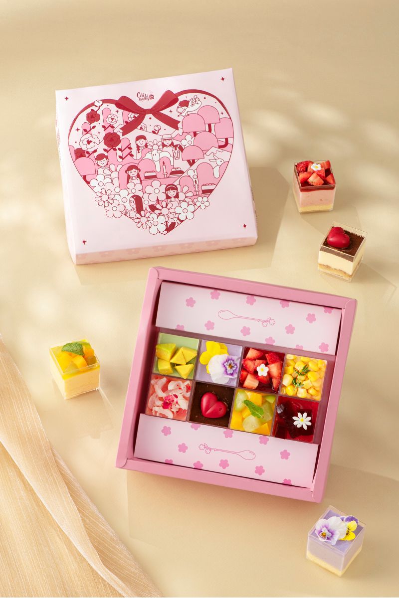 SWEETBOX LOVE - Set 8 bánh