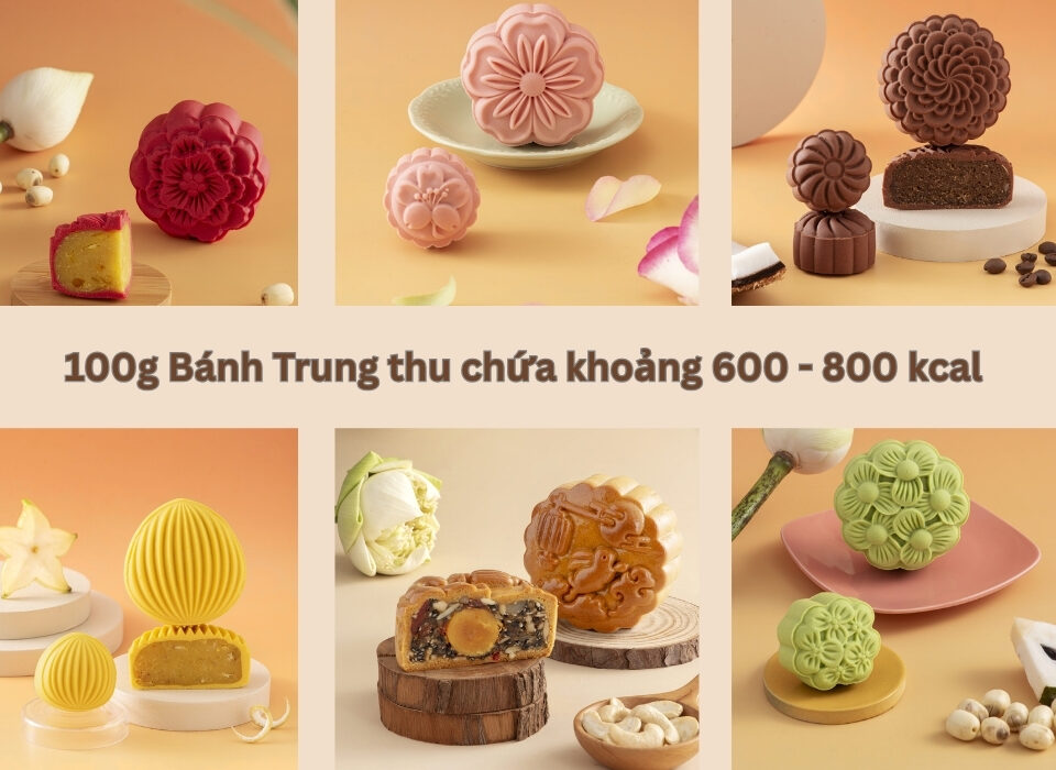 Bánh Trung thu bao nhiêu calo