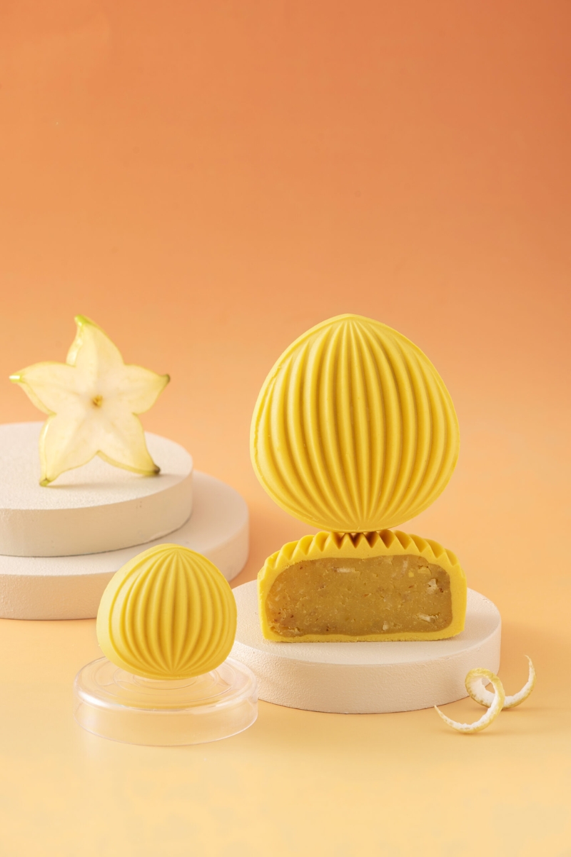 Bánh Trung thu hiện đại từ khế và vỏ bưởi