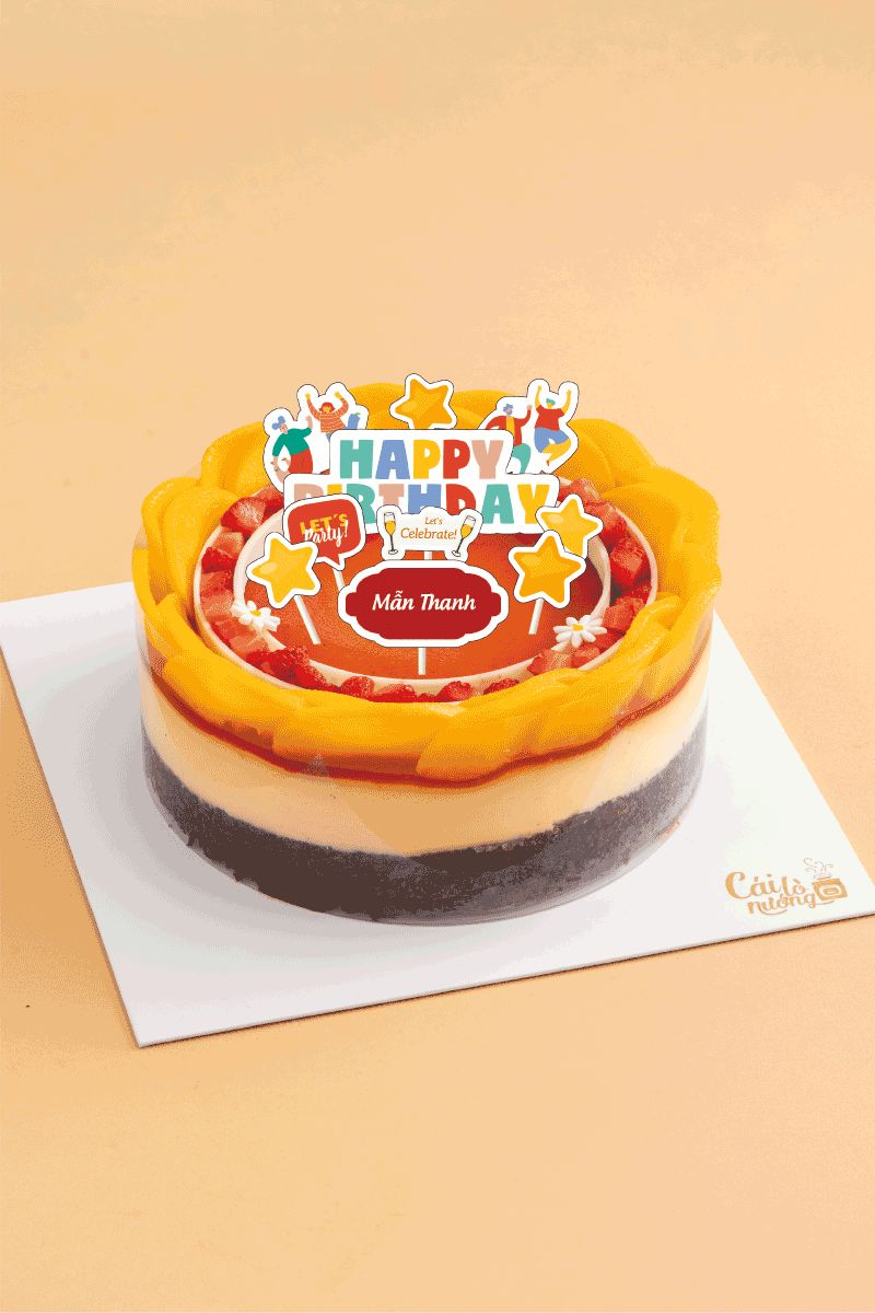 Flan Gato Peach Flower– Flan Gato Đào Dâu